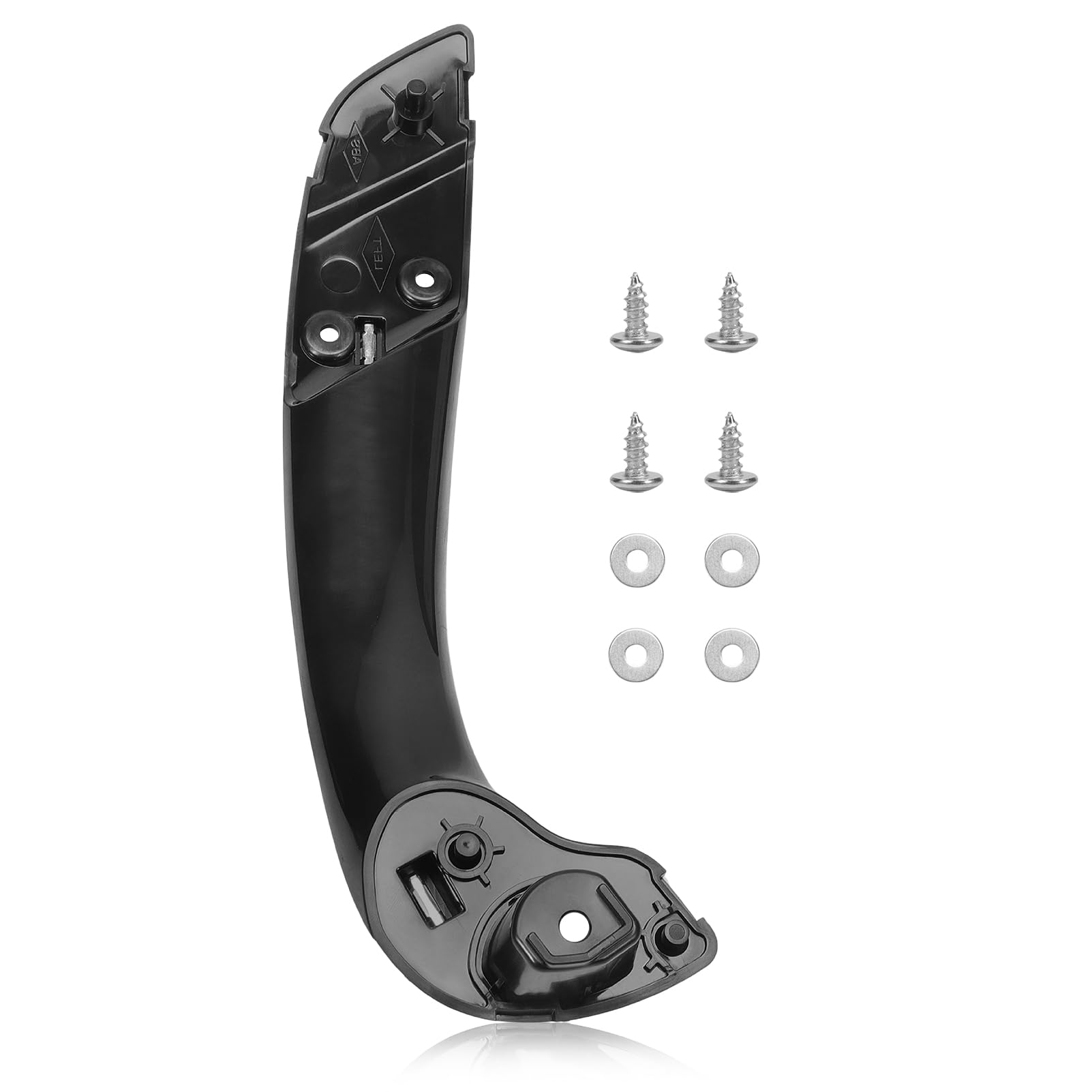 Poignée intérieure de porte avant droite pour 2008-2016 Meg,ane 3 Grandtour Combi Van Fluence, 2009-2015 Fluence #809540008R / 809600015R
