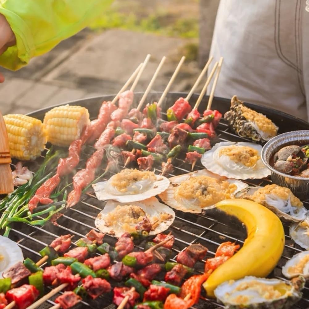 Spazzola per barbecue ricaricabile motorizzata Cleaner Camping Grill Remover Grill Spazzola di pulizia
