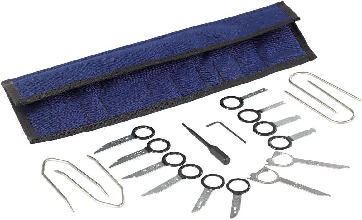 OTC 4715 Deluxe European Radio Removal Tool Kit - 18 Piece