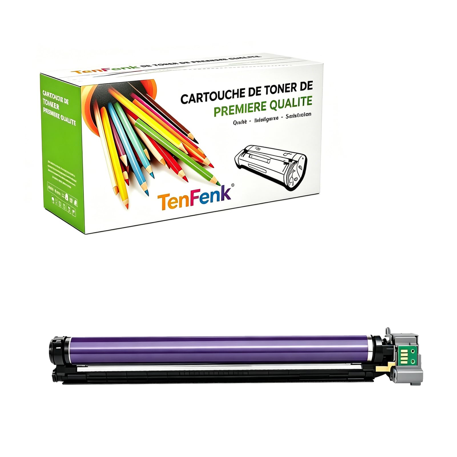 Compatibile Sostituzione Unità Del Tamburo Per Lexmark C950 C950X71G C950X73G Da Utilizzare Con Lexmark C950DE X950DE X950DHE X952DE X954DE Stampante,Giallo