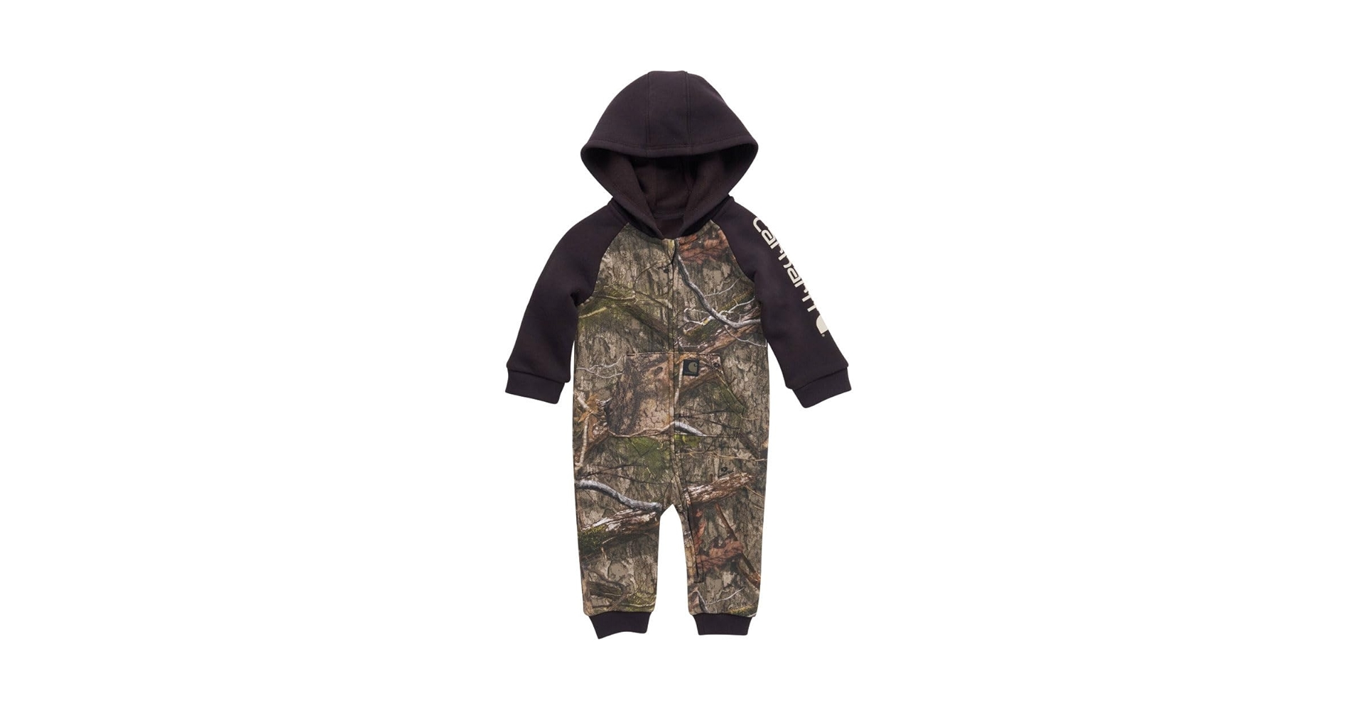 Amazon.com: Carhartt Kid's CM8768 Long-Sleeve Zip-Front Camo
