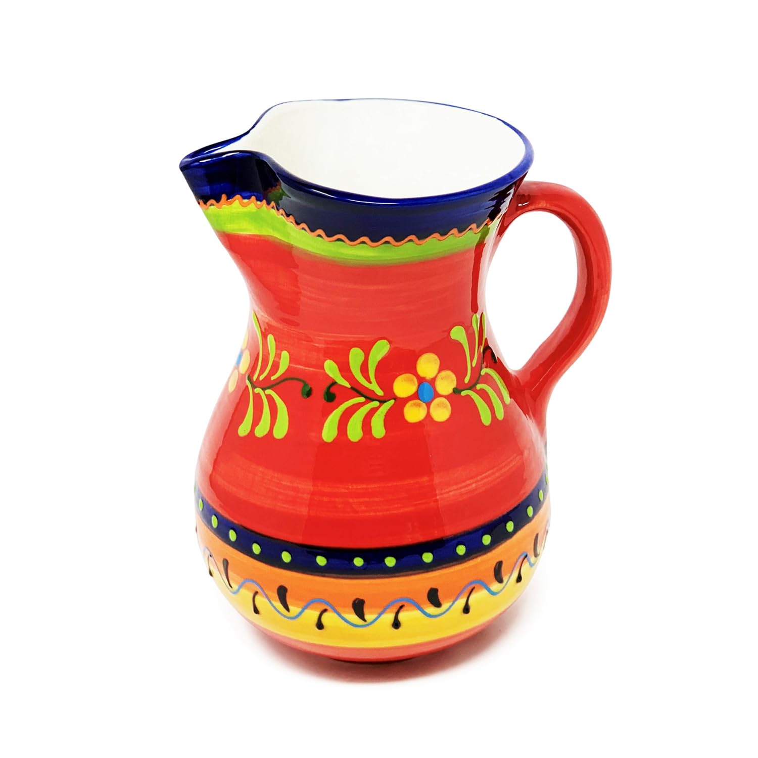 Verano Spanish Ceramics - 2L Jug - Daisy Chains