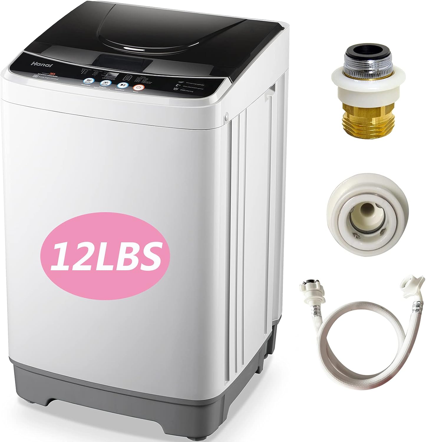 WANAI FullAutomatic Washing Machine 1.32cu.ft Appliances