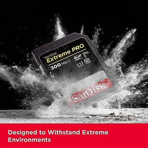 Image of SANDISK 512GB Extreme PRO SDXC UHS-II Memory Card - C10, U3, V90, 8K, 4K, Full HD Video, SD Card - SDSDXDK-512G-GN4IN