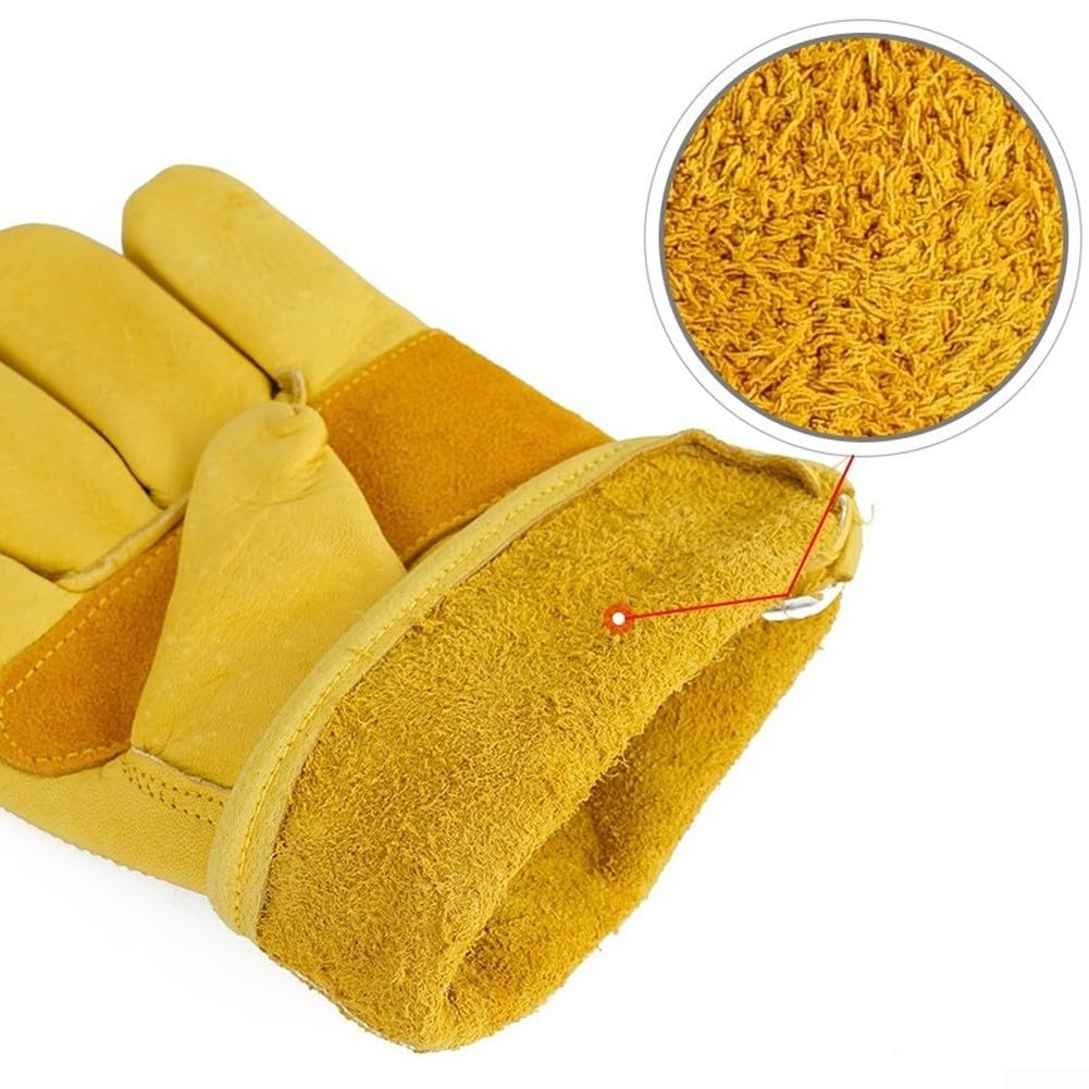 Guantes Barbacoa Largo 24cm Protección Manos Guantes Barbacoa