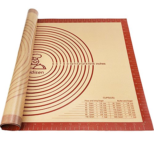 Silicone Baking Mat Pastry Mat Non Slip Non Stick Extra Large Bread Kneading