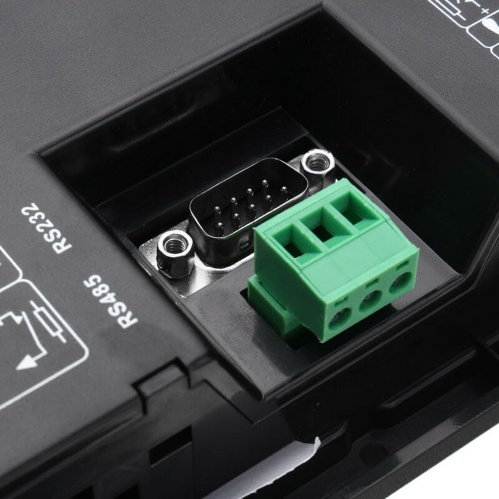 DSE7320 Generatore Diesel Auto Start Controller Modulo per ATS, ABS nero e pannello in metallo con display LCD, relè CC 15A, compatibile con sistemi Deep Sea