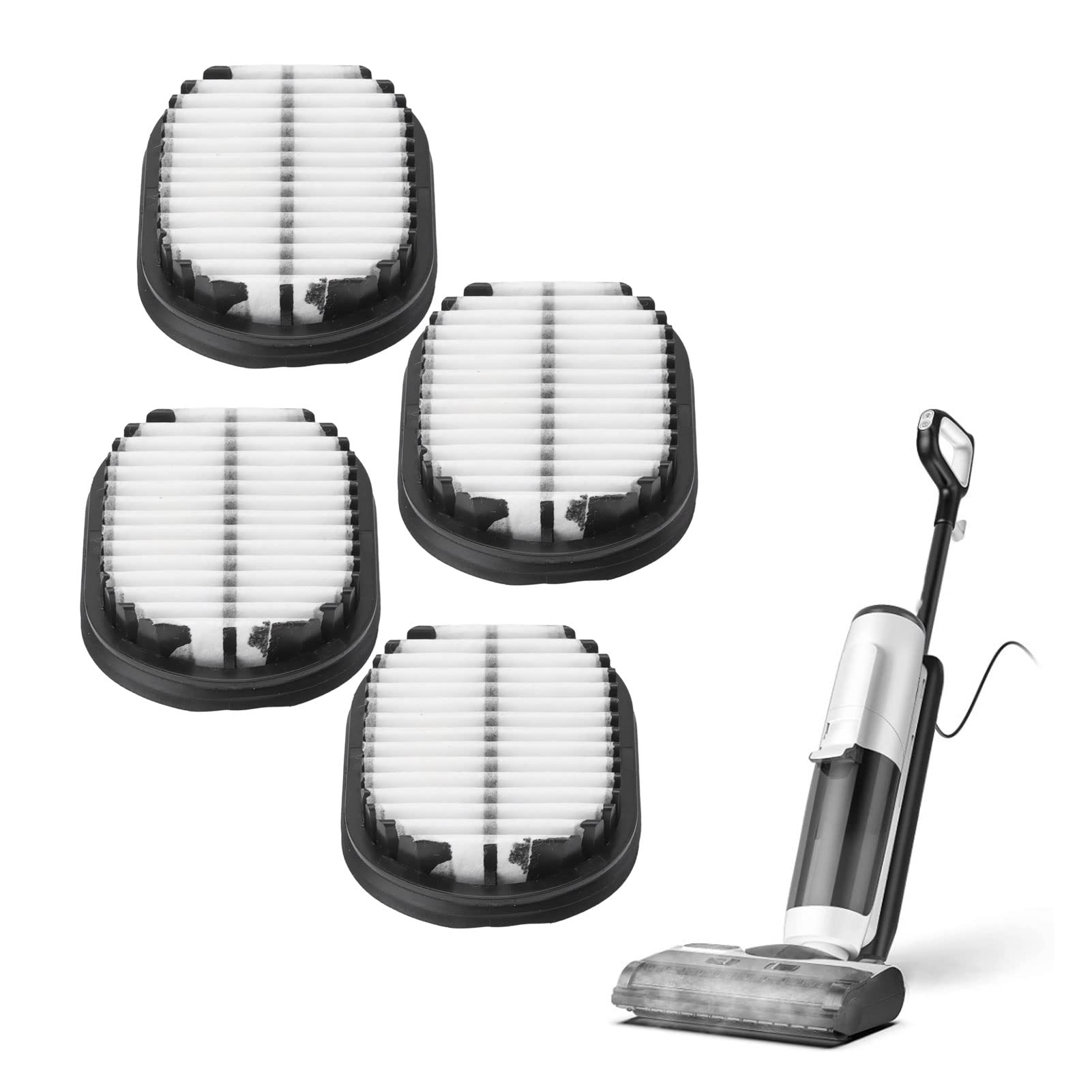 Filter Kit For Tineco Vacuum - 4PCS HEPA Filter Assembly For Tineco 2.0 Slim & S5 COMBO