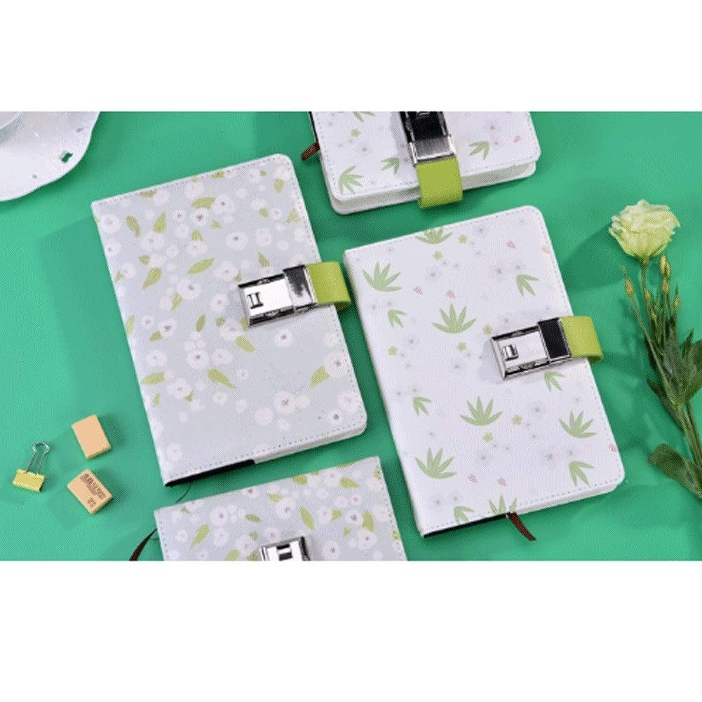 Journal taccuino Diario A5 Password Notebook con Blocco Blocco Note Pocket Pocket Diario Creativo Diario Simple Art Squisita Manuale Affari dell'ufficio Scolastico (Color : C)