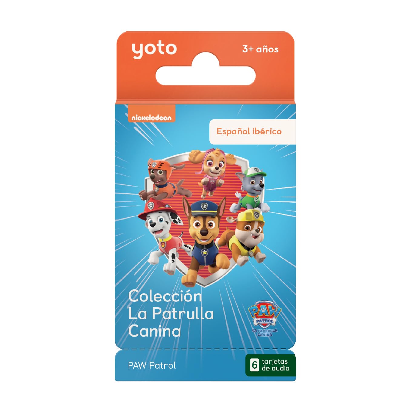 Yoto Colección La patrulla canina - Tarjeta de Audio en español (Castellano) Cuentos Para niños Sin pantallas, ideales Para jugar, Dormir o viajar. Compatible con reproductor Yoto. Edad 3+
