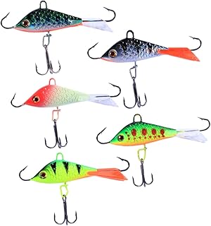 Fishing Lures for Bass 5pc Fishing Lures for Bass Fishing Baits Fishing Gear Artificial Lures Bass Fishing Lures Striped Bass Fixture Bass Lure Fishing Bait Fishing Lures
