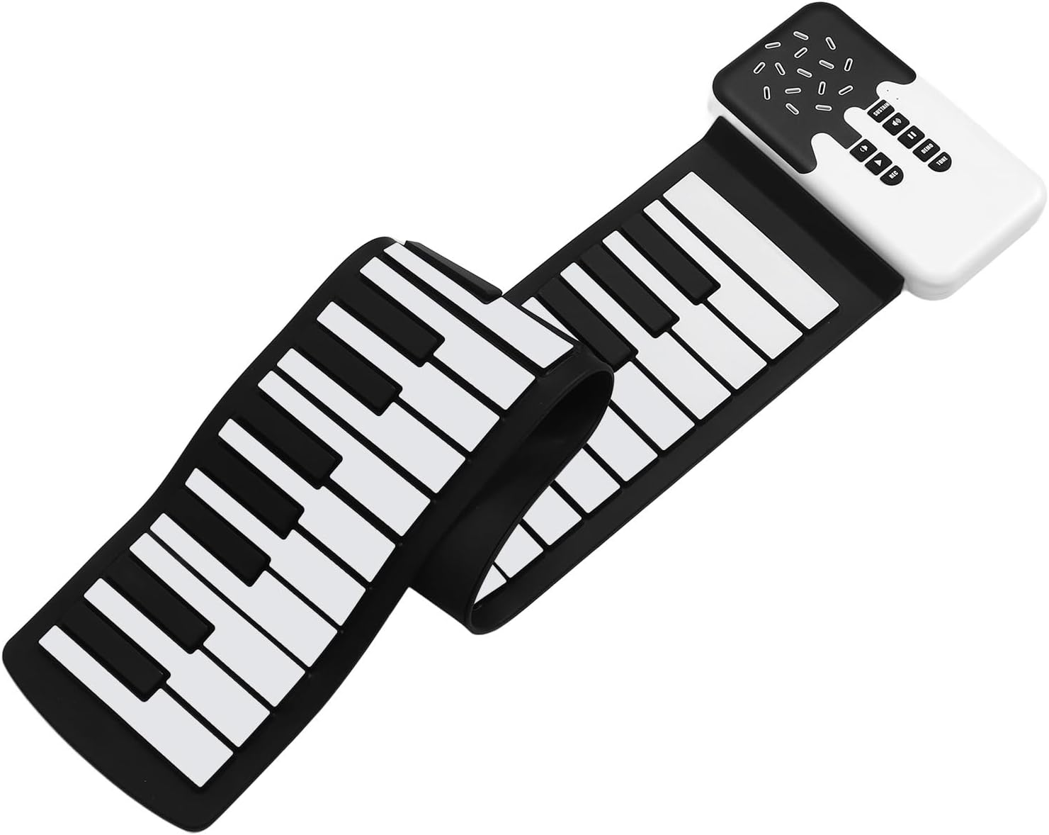 SUNGOOYUE 49 Keys Hand Roll Electronic Piano, Rolled Keyboard Piano with Speaker for Daily Entertainment and Travel