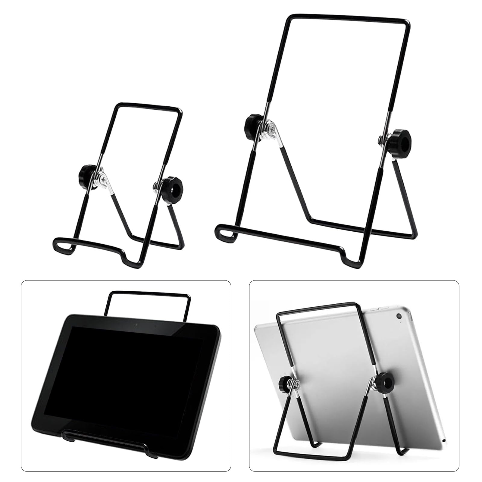 QMQJIA Aluminum Laptop Stand Multiple Angled Adjustment Foldable Laptop Holder Bracket for Easy Storage and Portability
