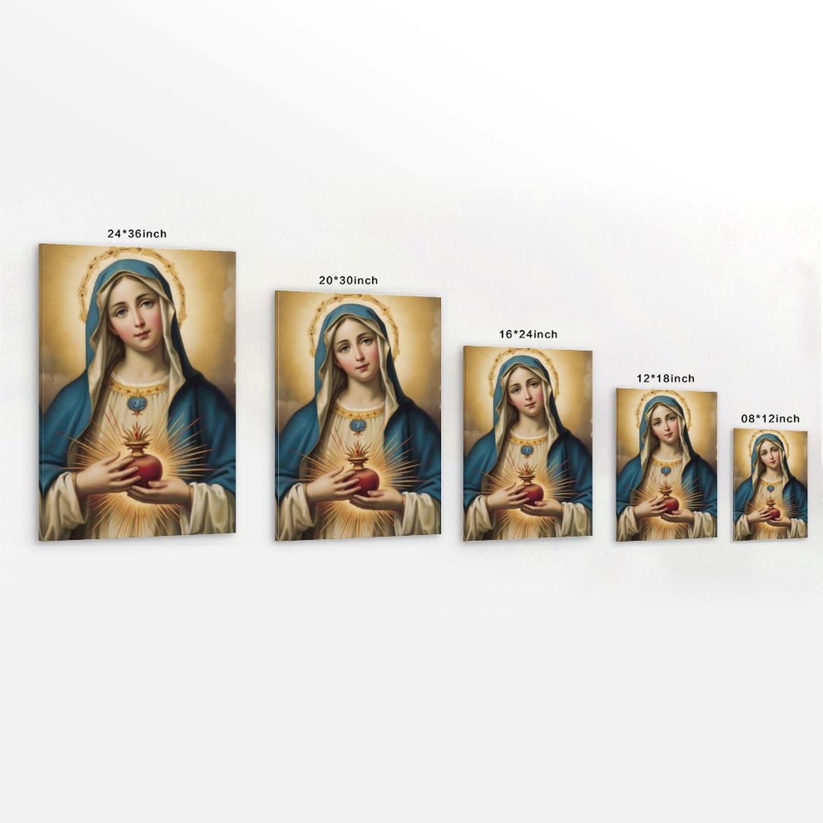 Amazon.com: BMWZX Virgin Mary Blessed Mother Immaculate