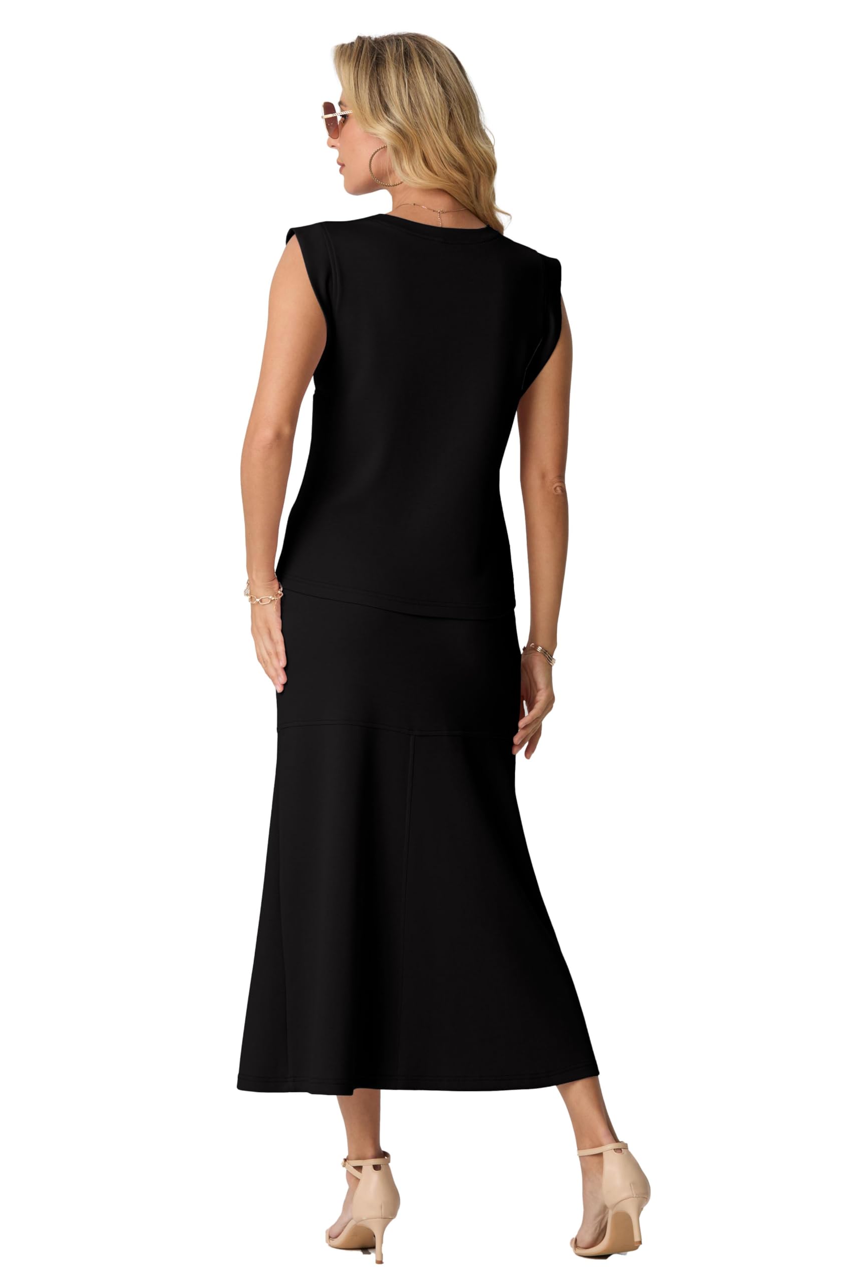 GRECERELLE Smooth - Camiseta abotonada para mujer, aspecto elegante sin esfuerzo