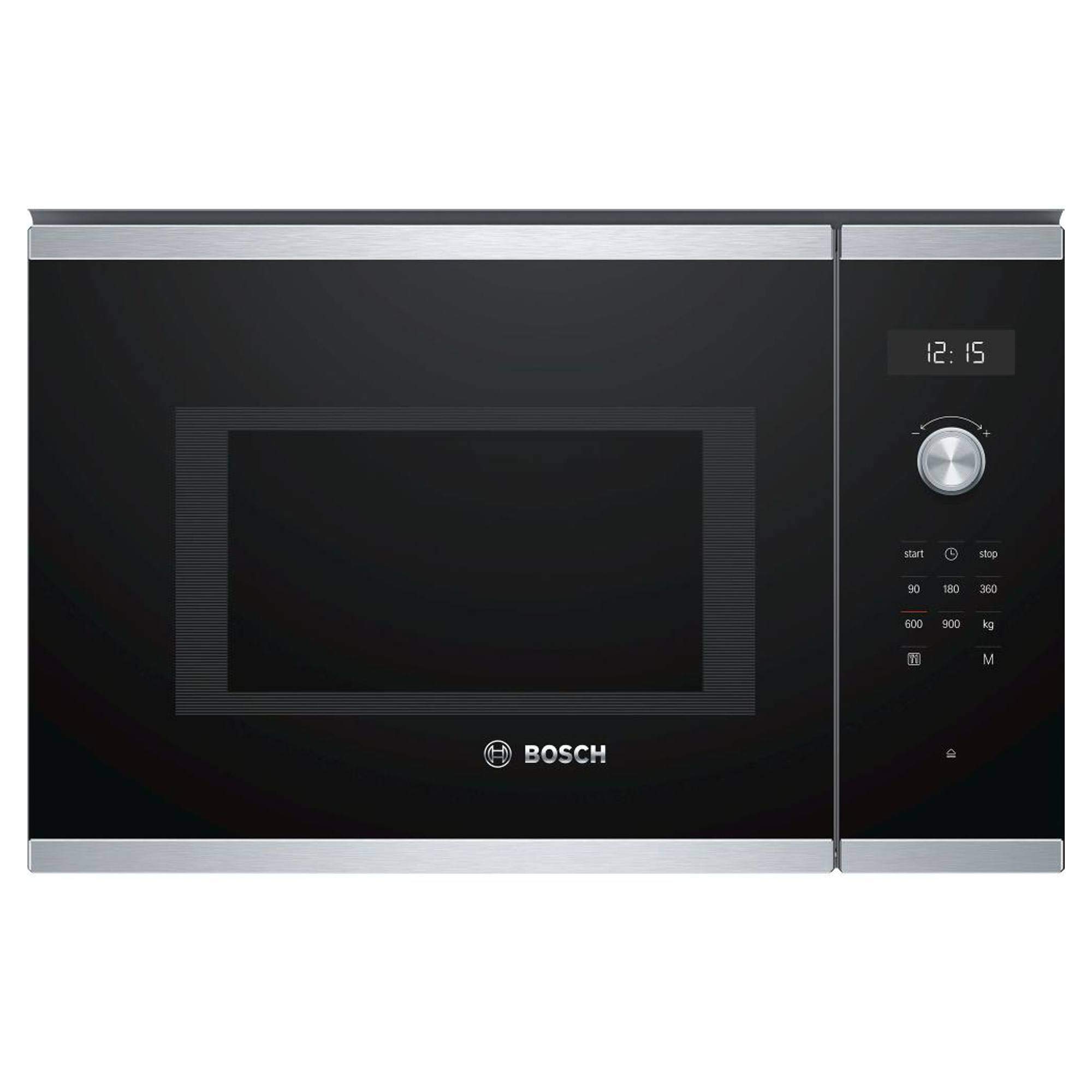 Bosch BFL554MS0 Série 6 - Micro-ondes intégrable - 59 x 38 cm - 25 litres - Inox