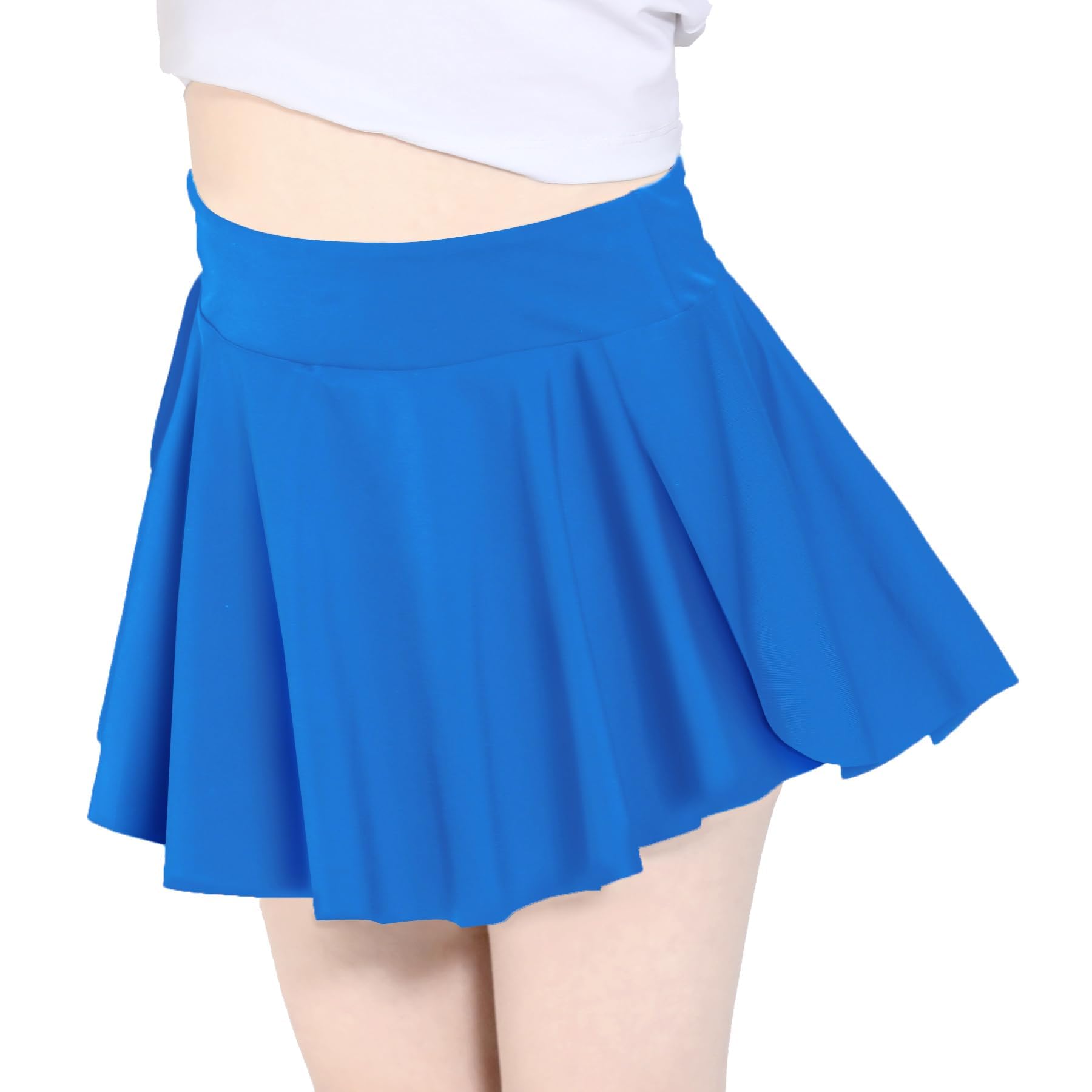 Hvididan Skort Girls, Athletic Skirts for Tennis Golf, Butterfly Flowy Shorts for Kids, Shorts with Pocket