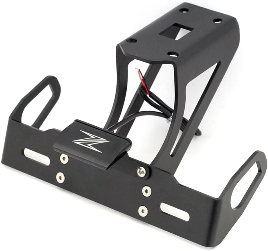 Motorcycle accessories Registration License Plate Holder LED Frame Tail Light Bracket Mount for KAWASAKI Z1000 10-13, Z1000SX NINJA 1000 2011-2016