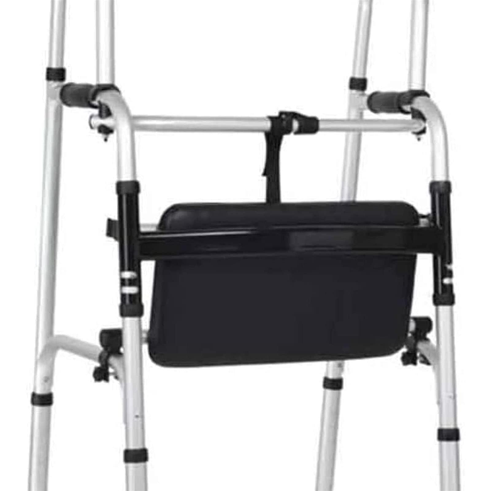 Rollator Walker, chodzik dla seniorów i dorosłych, chodzik z podpórką pod podłokietnik, regulowana wysokość