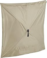 Vista 3 de CLAM Hub de pantalla de ajuste rápido, tela bronceada, accesorios para paneles de viento y sol (paquete de 6)