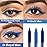 evpct 3Pcs Shimmer Royal Blue & Dark Blue & Royal Blue Gel Glitter Eyeliner Pencils Set for Women Waterproof Smudge Proof lapiz de ojos delineador de ojos contra el agua Eye Liner Makeup 07 08 24