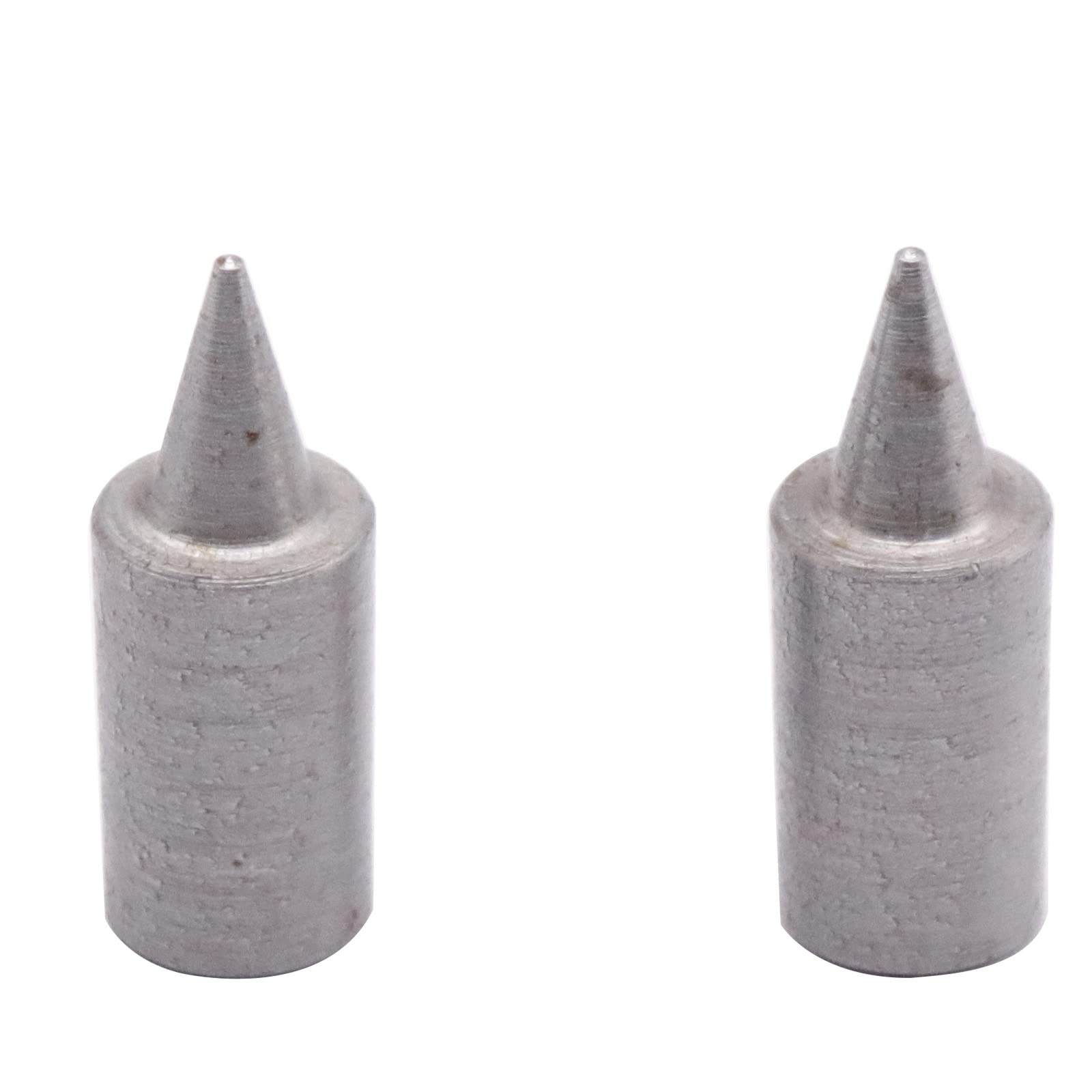 Juego de 4 piezas de torno de madera MT2 con 2 puntas de repuesto adicionales, kit de herramientas de carpintería MT2 para torno de madera y metal, dedal de carpintería con caja de madera
