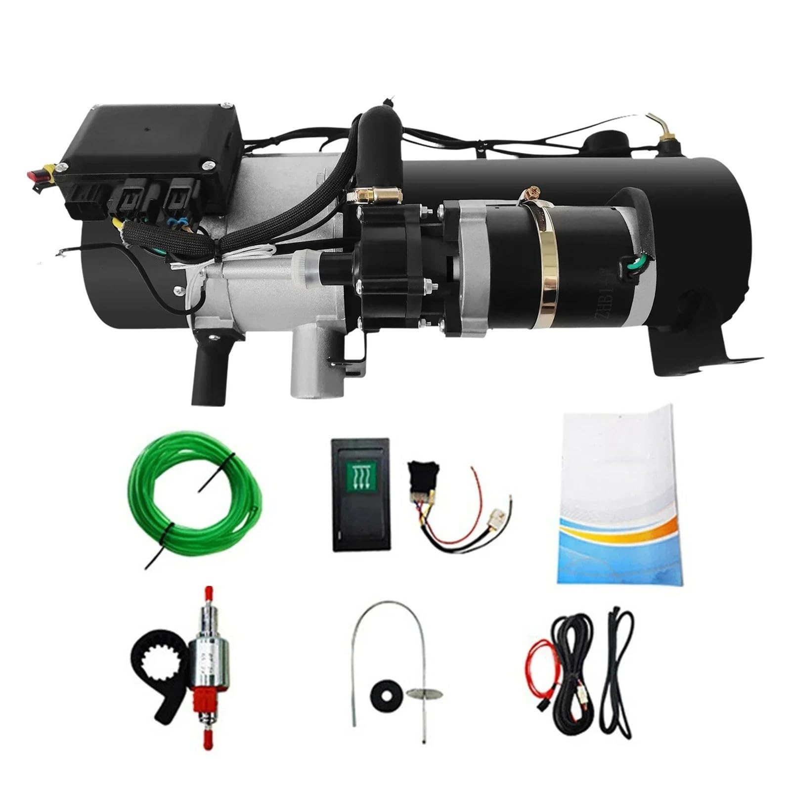 Pompa Dell'acqua Refrigerante 12V/24V 10kw Efficiente Riscaldamento Dell'acqua Riscaldatore Per Auto Automobile Preriscaldatore Diesel Riscaldatore Parcheggio Diesel(24V)
