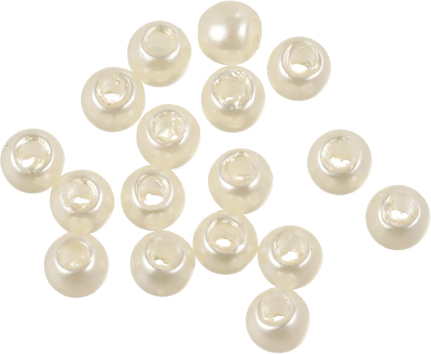 TOHO No. 201 Round Pearl, Outer Diameter Approx. 0.08 inches (2 mm), Cartra, Approx. 264 Pieces
