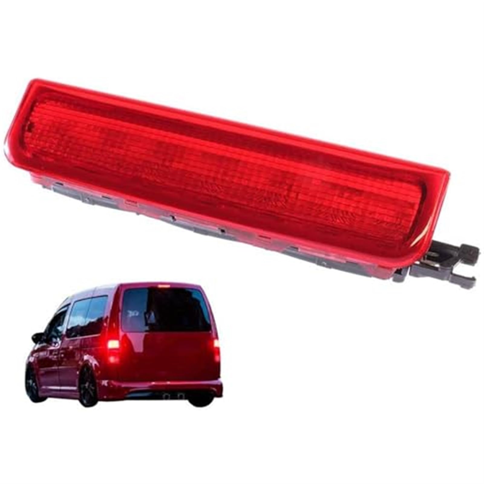 Lámpara de freno, tercera luz de freno, luz trasera, luz de señal trasera, for Caddy, for III 2004-2013, tercera luz de freno