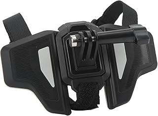 TELESIN Sport Camera Helmet Chin Mount Bracket Motorcycle Helmet Chin Mount Holder Cycling Shooting Accessories Sport Camera Bracket Camera Chin Bracket