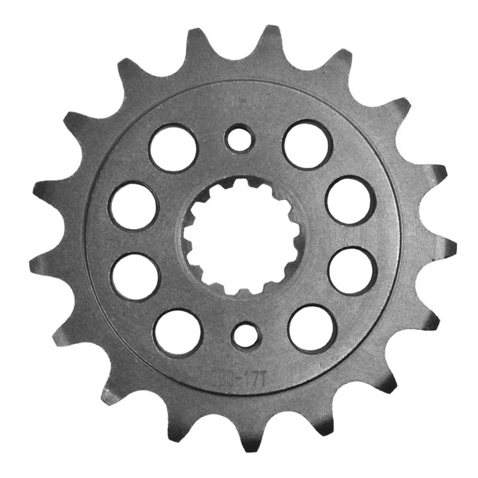 Zębatka łańcuchowa 520 14T 15T 16T 17T Przednia zębatka zębata wałka rozrządu pasuje do Yamaha Road YZF R6 YZF600R Thunder Cat Zębatka Przednia i Tylna(16T)
