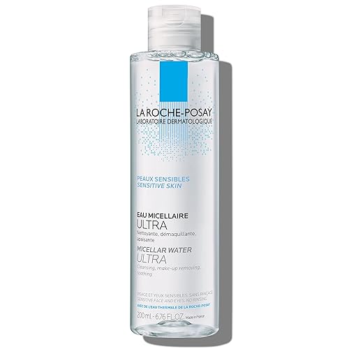 Miniatura 8 de La Roche-Posay Micellar Cleansing Water for Sensitive Skin Micellar Water Makeup Remover Cleanses and Hydrates Skin Gentle Face Toner Oil Free and