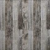 MulYeeh - Papel pintado de vinilo para pared (4, color gris