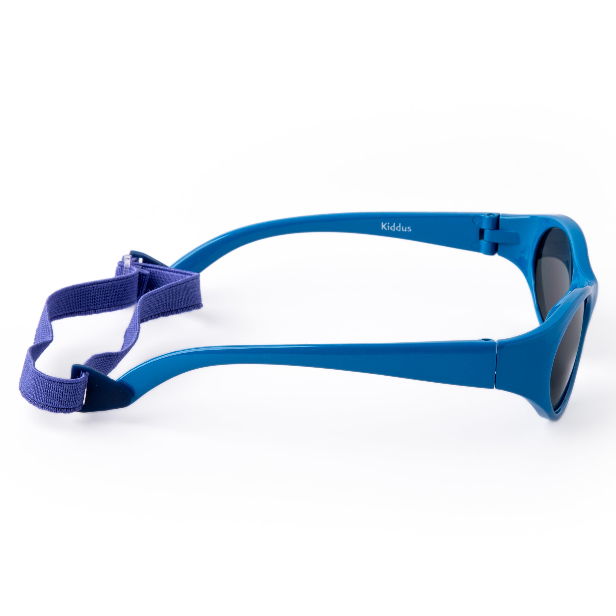 Kiddus Kindersonnenbrille 2–4 Jahre Für Kleinkind, Polarisierte Sonnenbrille UV400 CAT3 100% UVA UVB Schutz, Flexible Fassung mit Neoprenband, CE ISO REACH