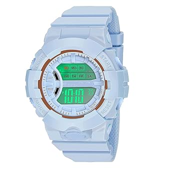 NEO VICTORY Multi_Functional Digital Watch with Rubber Strap Kids for Boys & Girls (Blue)