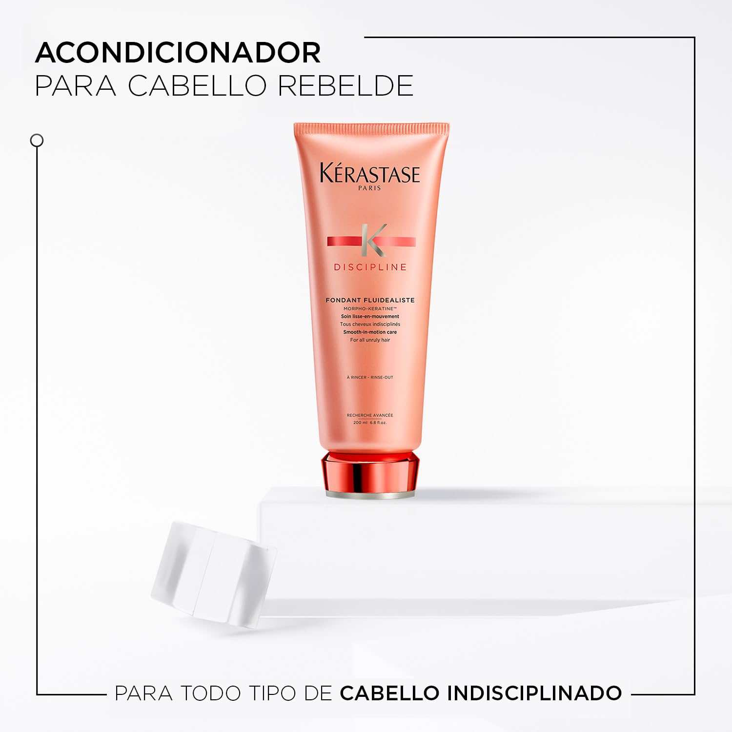 Kérastase, Discipline, Balsamo Disciplinante, Per Capelli Indisciplinati, Fondant Fluidéaliste, 200 ml