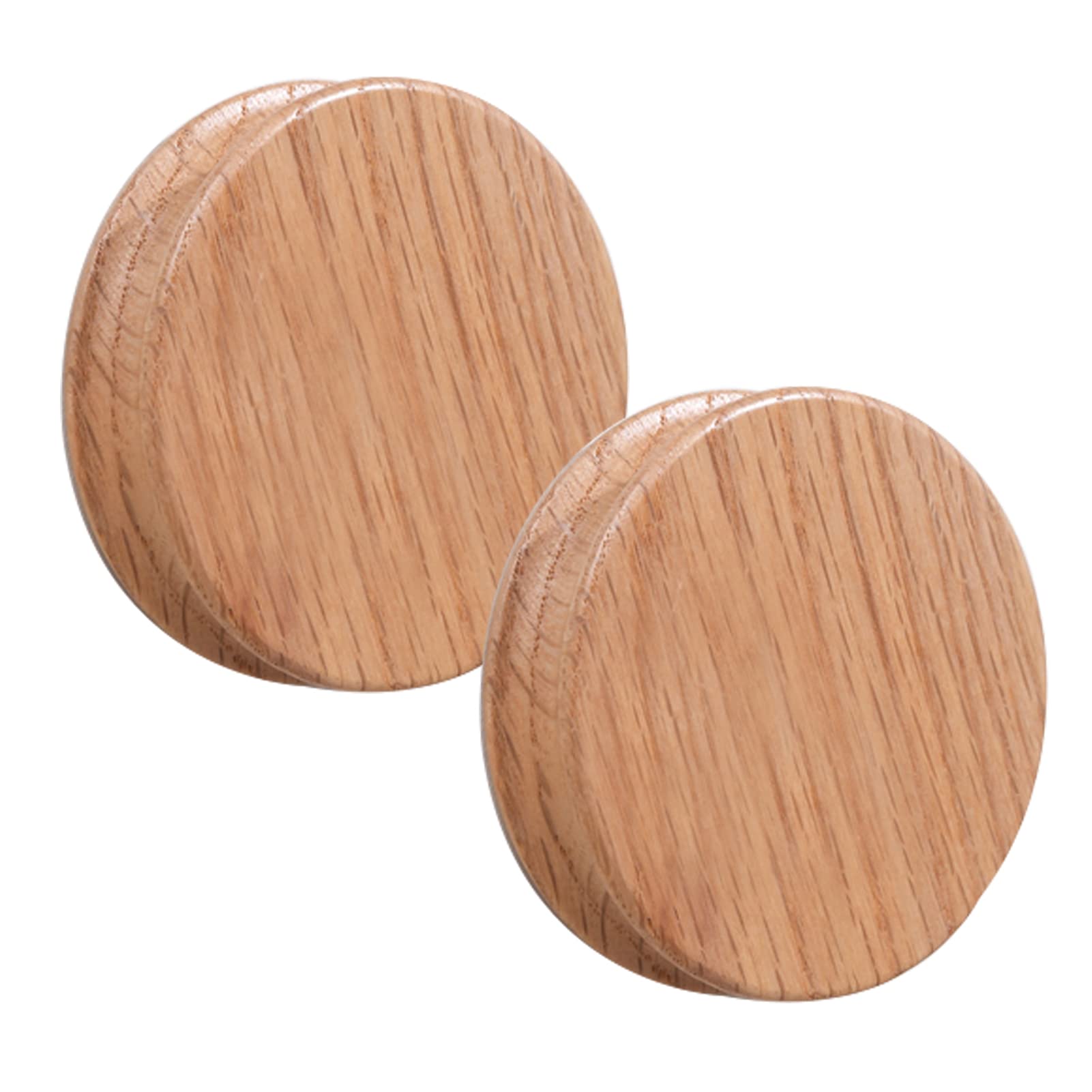 Dswzlqdxb C 2Pcs Hildren's Room Knobs Self-Adhesive Abinet Pulls Wooden Handles Wardrobe Kids Door Levers Furniture Door Knobs For Drawers,Kitchen,Living Room,No Punching (80Mm,)