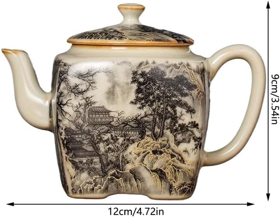 Ceramic Teapot Handmade Exquisite Teapot For Brewing Tea Household Ceramic Teapot Single Pot Chinese Tea Kettle Tea Pot Ceramic
