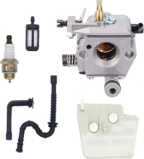 Jinerdony Carburetor with Air Filter Tune Up Kit for Stihl MS260 026 Chainsaw Carburetor Set