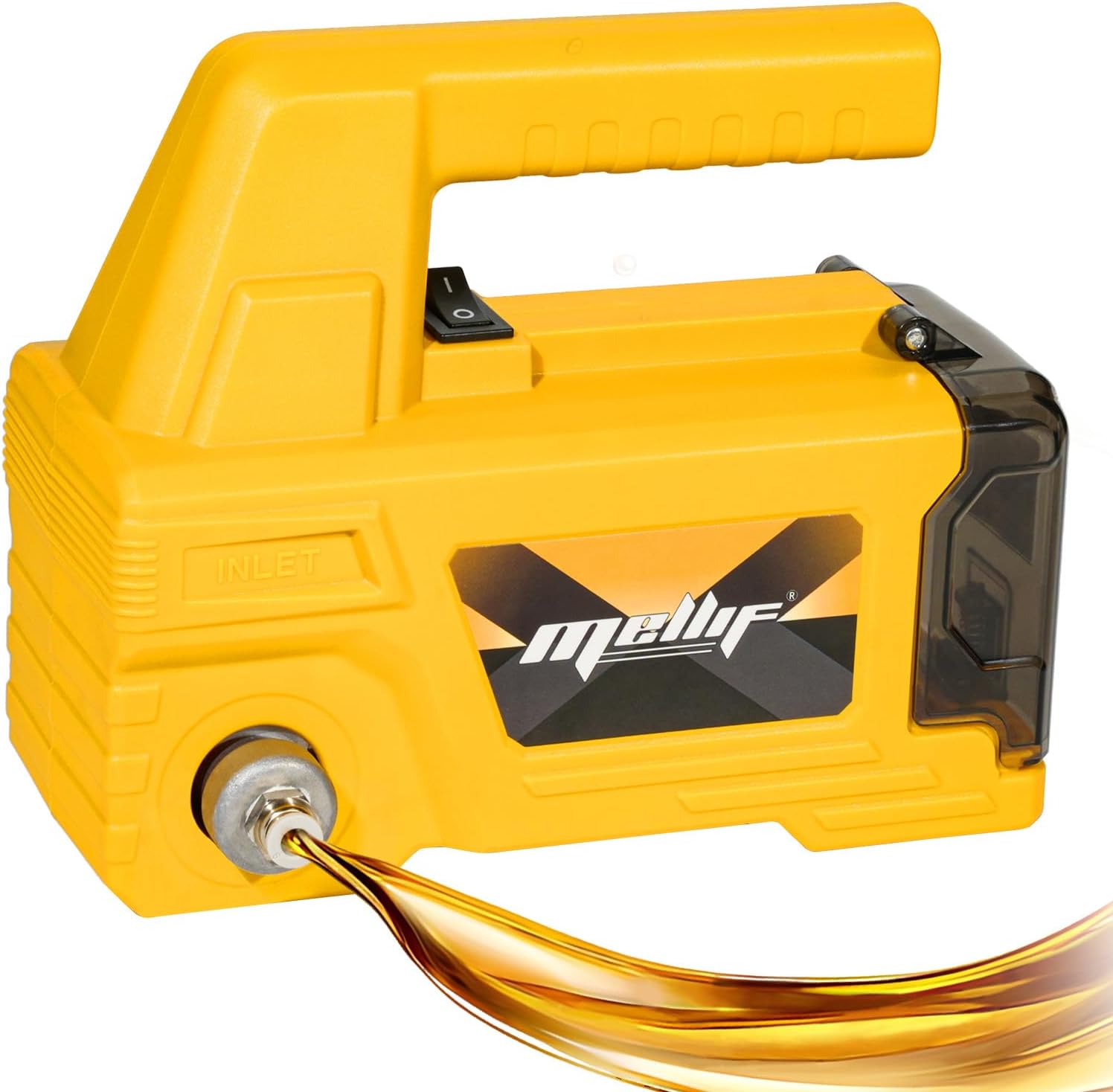 Oil Change Pump Extractor Compatible with Dewalt 20V Battery (Battery Not Included), 120W Self-Priming Oil Transfer Pump, 300GPH, for Warm Engine Oil, Diesel & Marine Use