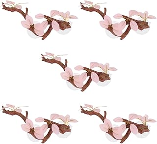 Mipcase 5 Peças Ramos De Resina Simulada Ramo De Escalada De Répteis Ramo De Réptil Falso Terrário Ramo Artificial Ramo De Terrário Falso Ramo De Vidro Tanque De Peixes Decoração De