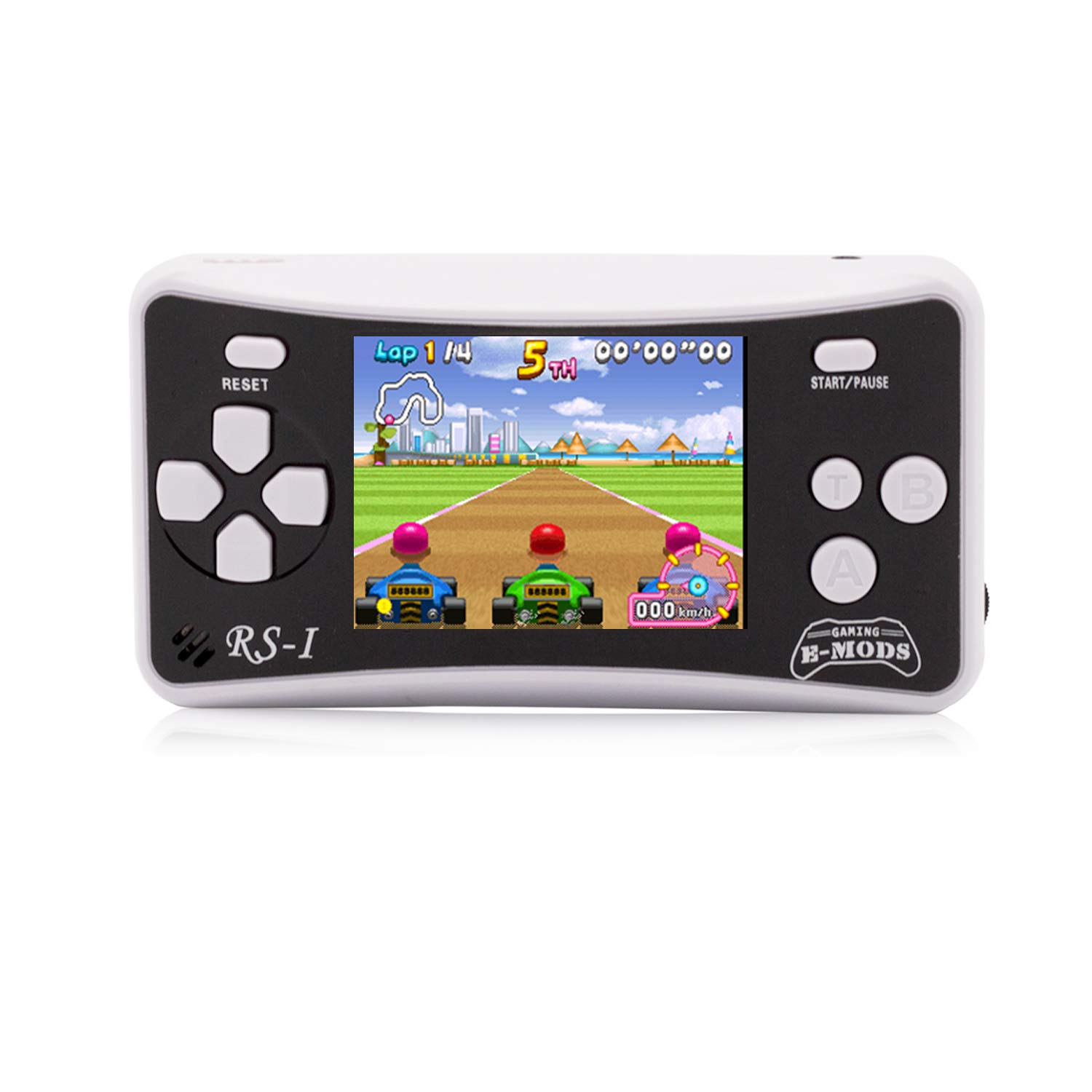 E-WOR Kids Handheld Game Console 2.5" LCD 8-Bit Retro 162 Video Games Portable Handheld Console Best Gift for Kids (Black-1)