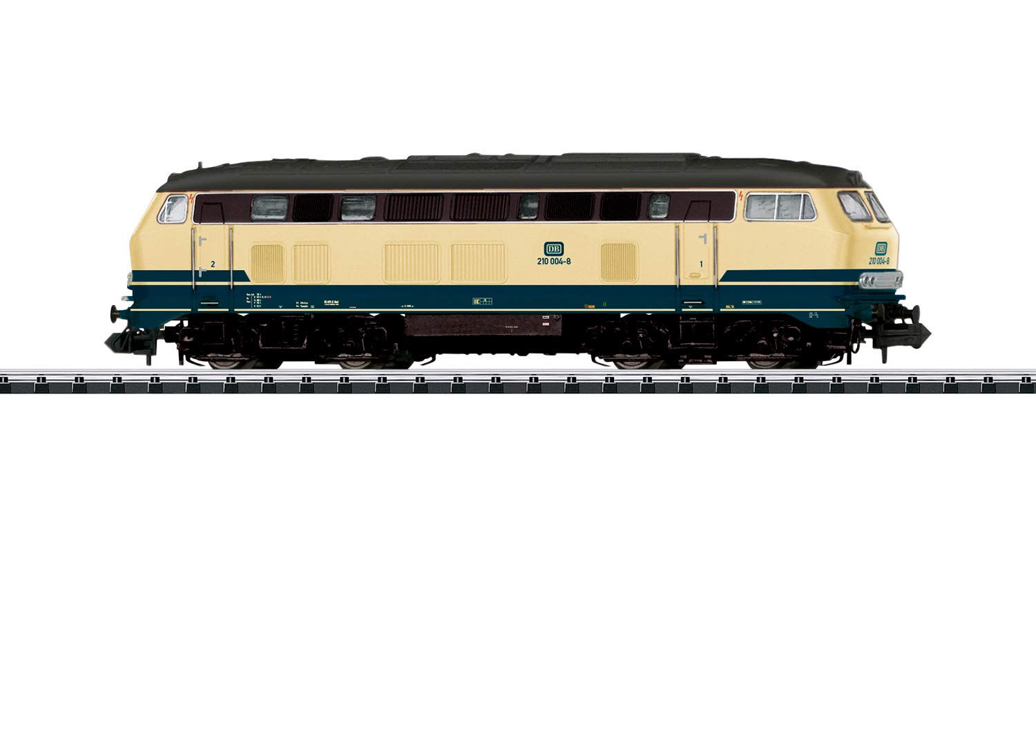 TRIX 16211 DB BR210 004-8 Diesel Locomotive IV (DCC-Sound)