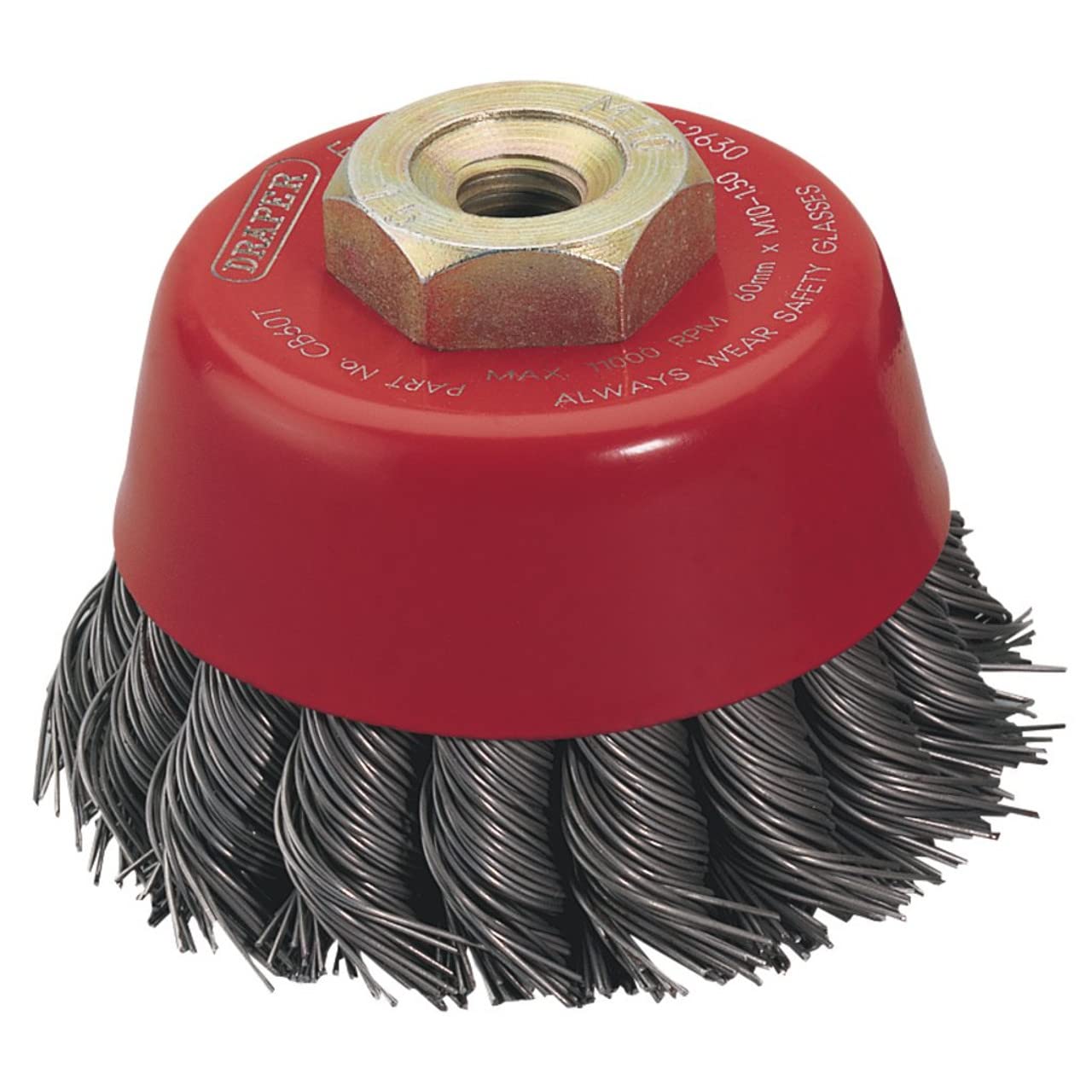 Twist Knot Wire Cup Brush, 60Mm, M10 5010559526307