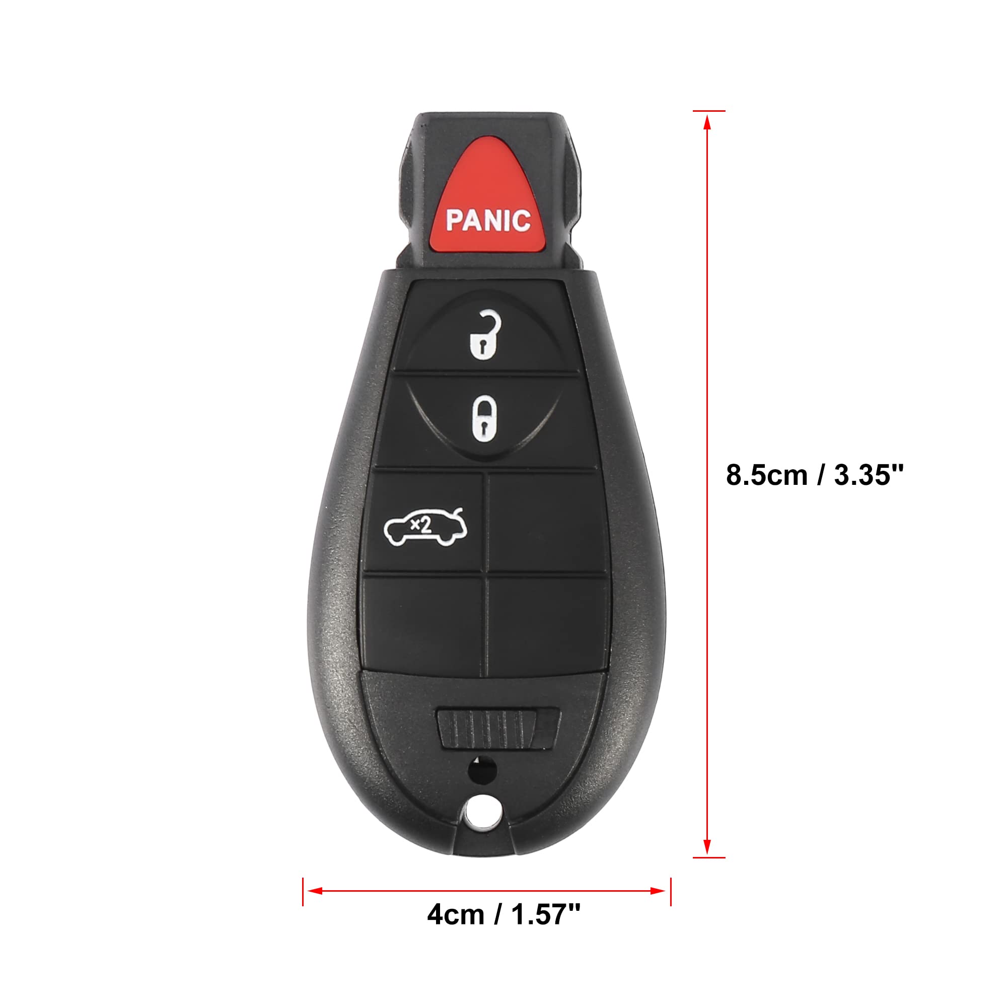 X AUTOHAUX 2pcs GQ43VT17T 315MHz Replacement Keyless Entry Remote Car Key Fob For - View #8