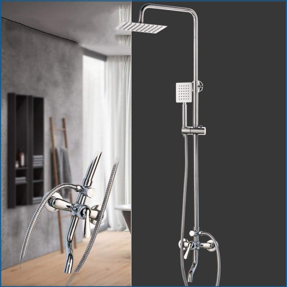 Robinet de douche pluie 8 pour r&eacute;novations modernes et rituels bien-&ecirc;tre quotidiens