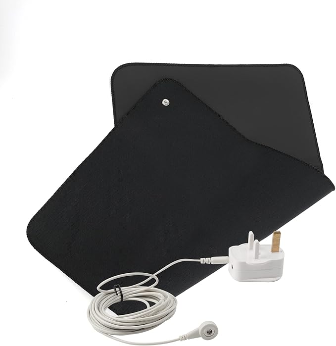 Earthing Mat UK, Grounding Mat, Grounding Mouse Pad for Bed, Feet, Yoga