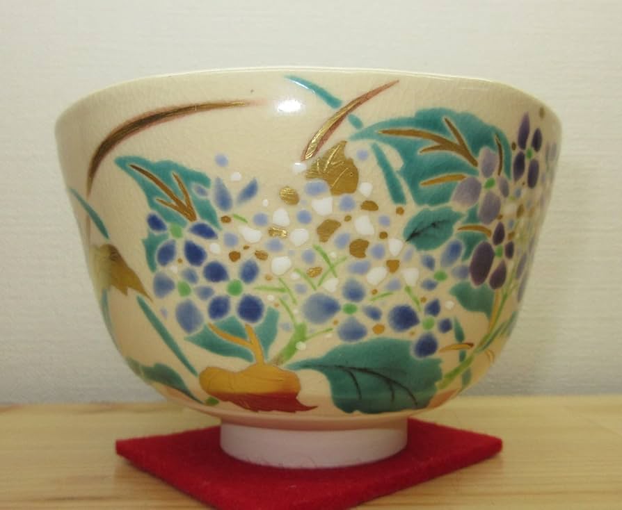 送料込【逢絢亭・新品】茶道具 茶碗 京焼 紫陽花の絵 花蝶窯 手塚石雲 共箱入り Amazon | 【逢絢亭】茶道具 茶碗 抹茶茶碗 京焼 紫陽花の絵 花蝶
