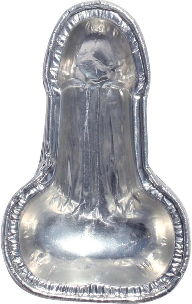 Bachelorette Disposable Peter Party Cake Pan - Small (5" inch) Pack of 6