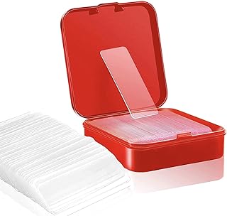 60 Pack Reusable Multifunctional Double Sided Tape, Plug Photo Frame Floor Mat Clear Non-marking Sticker, Multifunctional Removable Mount Nano Tape for DIY Sticky Items, Household (1 Box)